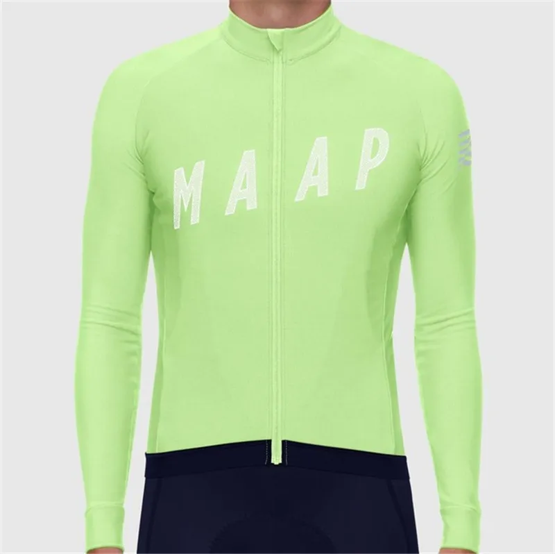 4 Winter Maap Pro team, мужские куртки для велоспорта с длинными рукавами, Зимняя Теплая Флисовая Джерси для велоспорта, теплая одежда для горного велосипеда, куртка Hombre - Цвет: 4 Winter