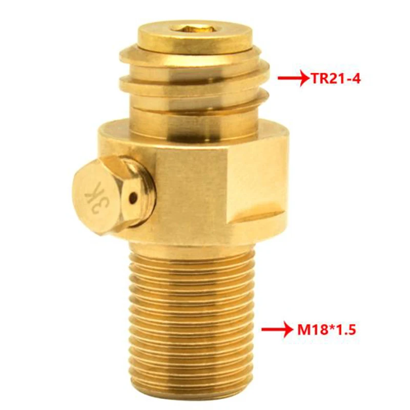 1*CO2 Pin Valve Upgraded Replacement For SodaStream CO2 Pin Valve M18*1.5 M18 Brass Adapter Surface plating|Tool Parts| - AliExpress