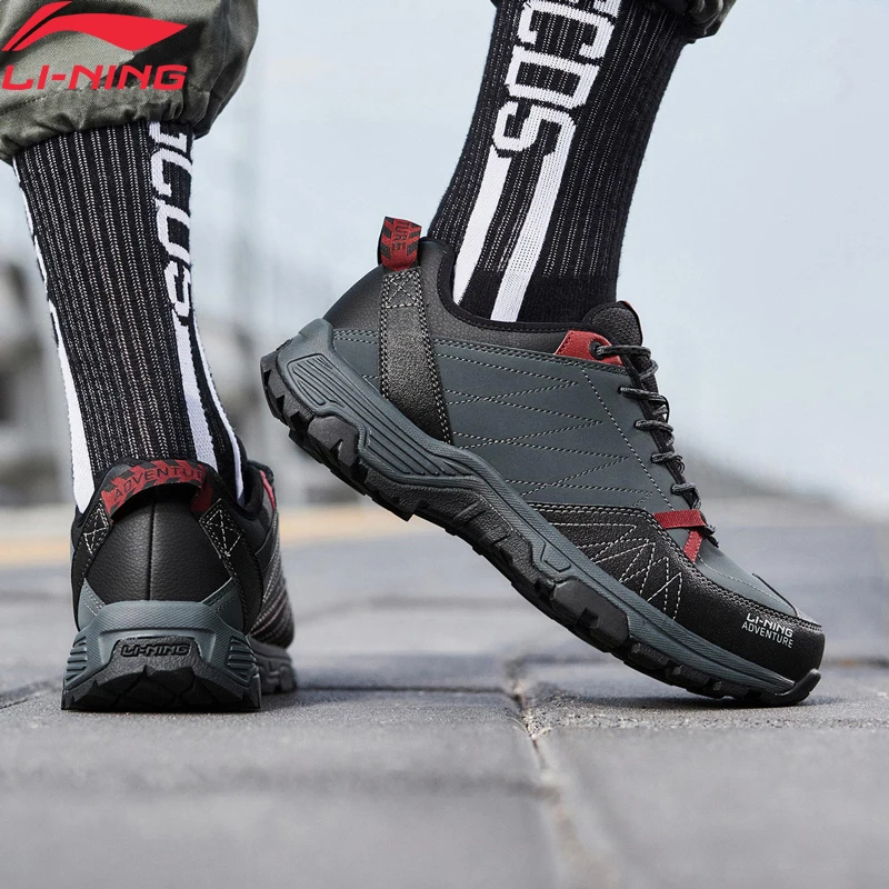 Мужские кроссовки Li-Ning для активного отдыха теплые зимние с флисовой подкладкой