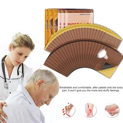 48pcs Far Infrared Magnetic Pain Relief Patch Medical Backache Neck Pain Relieving Sprain Cervical Spondylosis Sciatica Plasters
