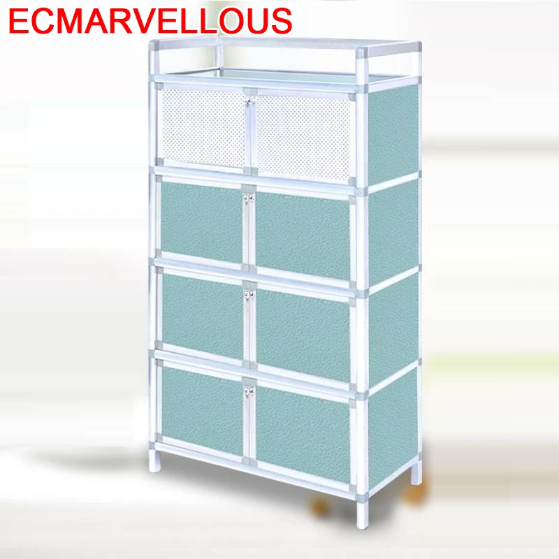 

Comedores Mobiliario End Side Tables Cupboard Aluminum Alloy Cabinet Meuble Buffet Kitchen Furniture Mueble Cocina Sideboard