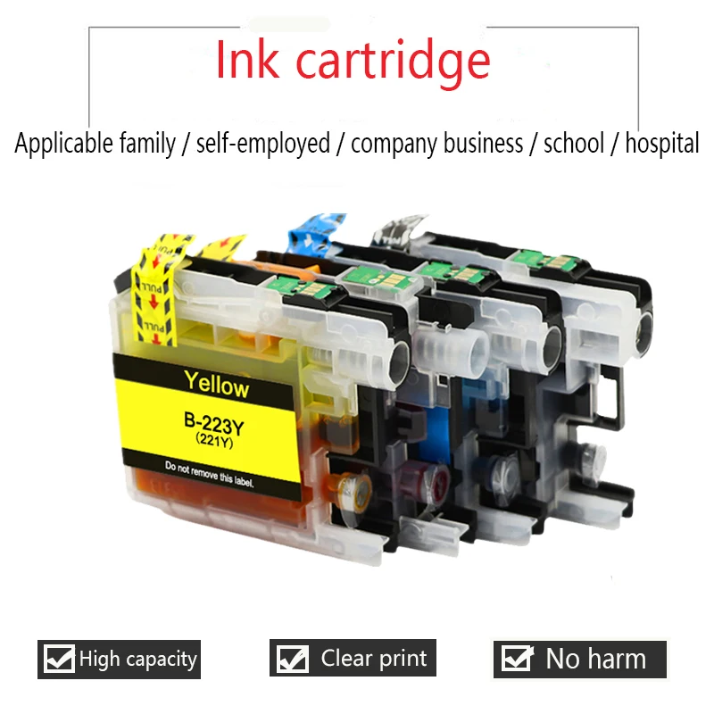 12 Pack LC223 Ink Cartridge LC 223 XL Compatible For Brother DCP-J562DW DCP-J4120DW MFC-J480DW MFC-J680DW MFC-J880DW MFC-J4620DW ink tank printer