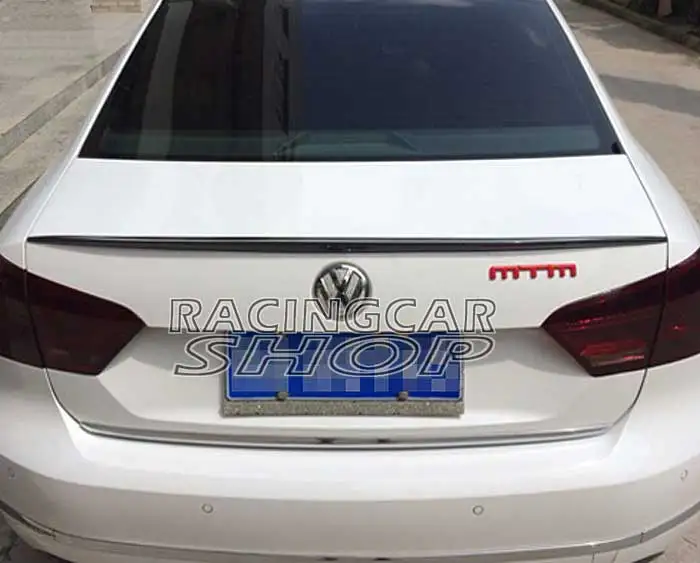 Задний спойлер багажника крыло из настоящего углеродного волокна для VW Passat B8 North USA 12-13 V023