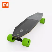 Xiaomi ACTON умные Электрические Скейтборды беспроводной светодиодный светильник с дистанционным управлением 12 км выносливость для 16 до 50 лет