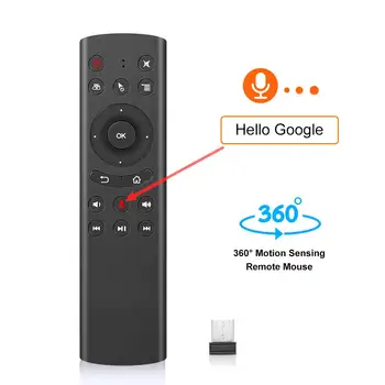 

g20s 2.4GHZ fly Air Mouse airmouse 6-axis Gyroscope Google voice Remote Control For xiaomi mi box 3 s htv box 5 Samsung LG TV