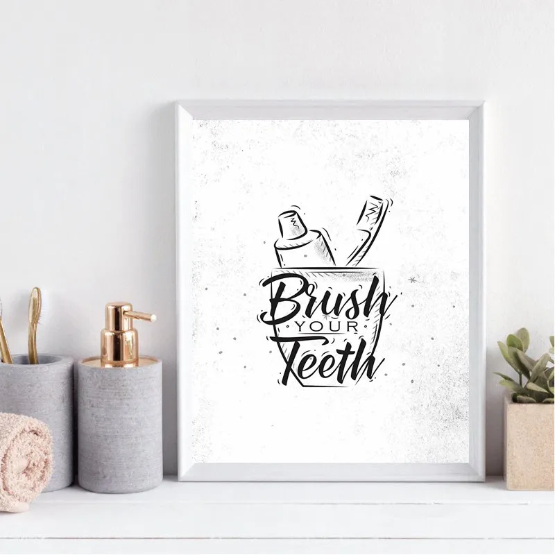 Toilet-Quote-Picture-Bathroom-Wall-Decor-Canvas-Painting-Brush-Canvas-Art-Poster-Fashion-Black-White-Washroom (3)
