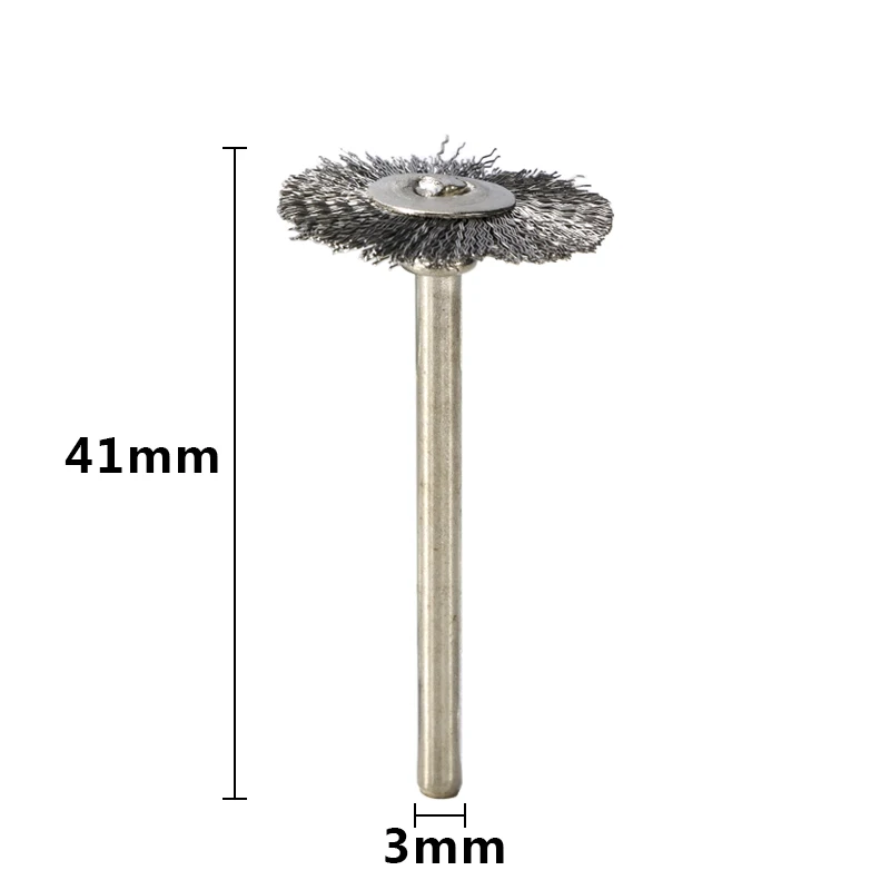 XCAN Steel Wire Brush Disc 40pcs Metal Polishing Wheel Disc for Dremel Rotary Tool polishing wheel disc polishing wheel kit