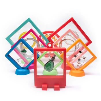

Wholesale Jewelry Ring Pendant Display Stand Bracket Box Protection Jewelry Stone Floating Box 100 Exquisite Customizable