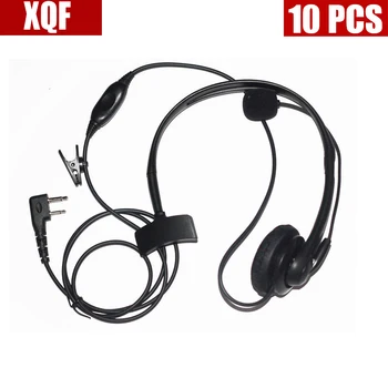

10PCS Maximal Power 2 Way Radio Surveillance Earpieces for ICOM 2 Pins Plug, Compatible For ICOM F3G, F4G, F11, F11S, F14, F14S