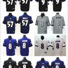 Sewn Men Baltimore Lamar Jackson C.J. Mosley Justin Tucker Vapor Untouchable Limited Jersey