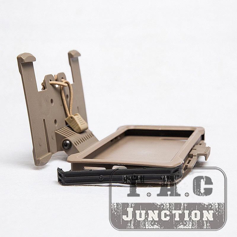 Тактический FMA чехол для телефона, чехол для мобильного телефона, чехол MOLLE, охота держатель шасси с облегченная модульная система переноски снаряжения для Iphone6 7 8 Plus