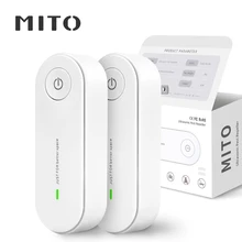 MITO 2 Pack Ultrasonic Insect Repellent Electronic Mosquito Repellent Mice Spider Cockroach Insecticide Pest Control