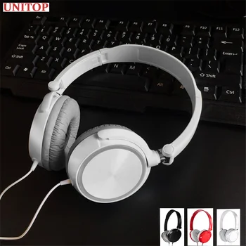 

UNITOP Gaming Headset Stereo Wired Bass Headphones 3.5mm With Mic For Mobile Phone PC Laptop Hifi Earphone Computer