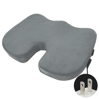 

Coccyx Temperature Control For Chair Memory Foam Heating Pad Home Office Seat Cushion Relieve Fatigue Back Pain Electric