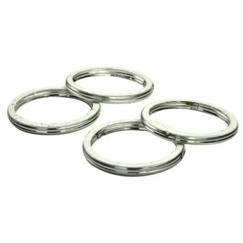 

4pc 42mm Motorcycle Exhaust Pipe Header Gasket for RHINO 660 YZF-R6S FZ6R GRIZZLY 700 YFM550 FZ07 FZ6R MT-07 MT07 XSR700 YFM7F