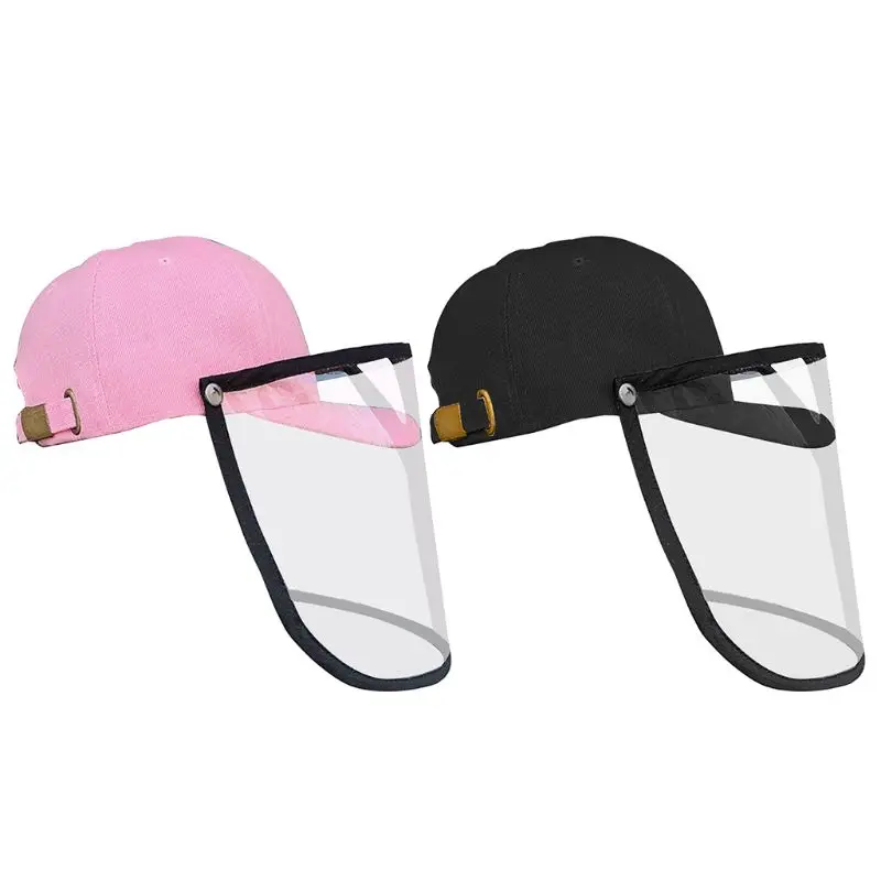 

Protective Cap Eye Protection Mask Baseball Cap Removable Face Anti-saliva