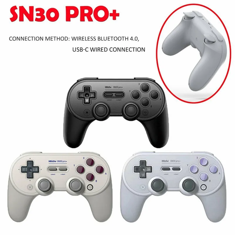 

8Bitdo SN30 / SF30 Pro+ Original Gamepad for Nintendo Switch iOS Android Controller Joystick Wireless Bluetooth Game Controller