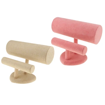 

Velvet Hair Clip Band Headband Shop Jewelry Display Stand Rack