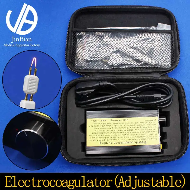 

Electrocoagulator four heads per set Electrocoagulation pen hemostat Surgical hemostasis Double eyelid tool Medical