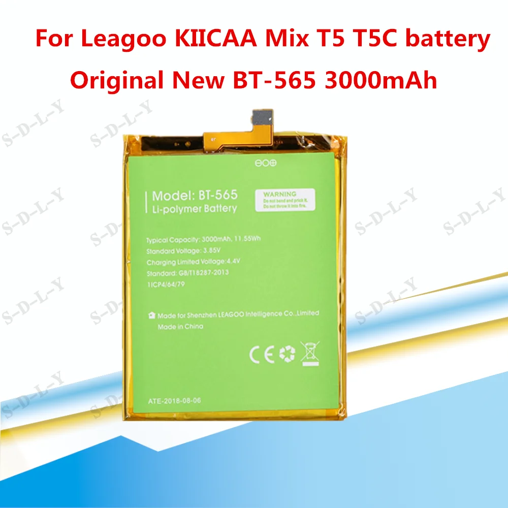 100% Оригинальный резервный аккумулятор Leagoo kiicaa mix 3000 мАч для умная фотография +