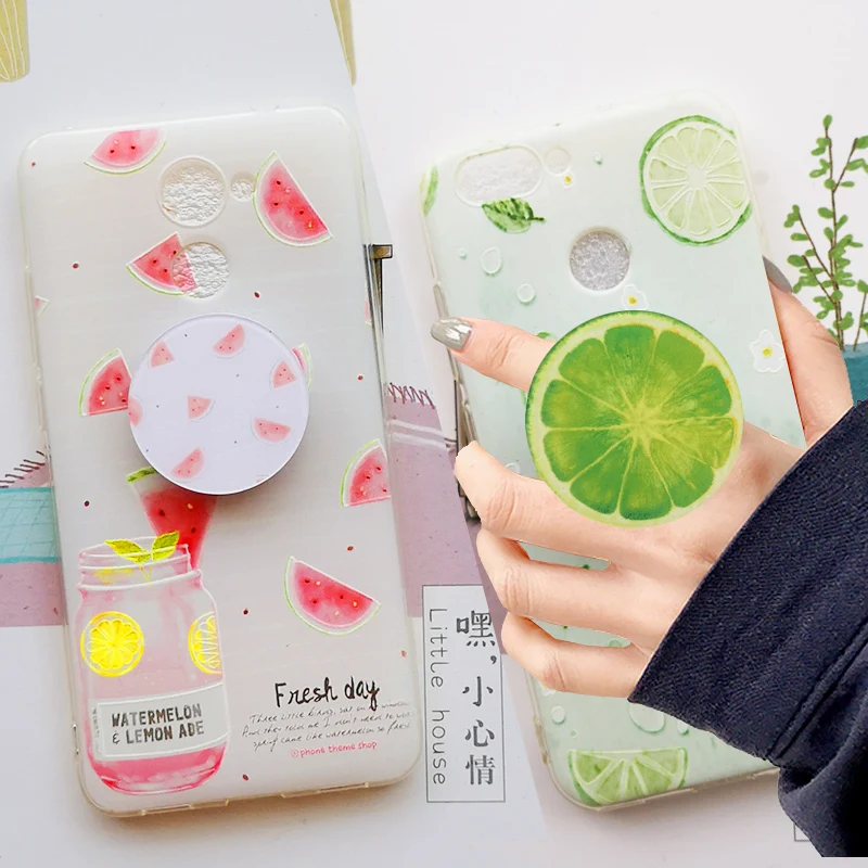 Новый Модный чехол с фруктами для Huawei p30 p20 lite pro накладка из ТПУ nova 3 4 3i 5 чехлы