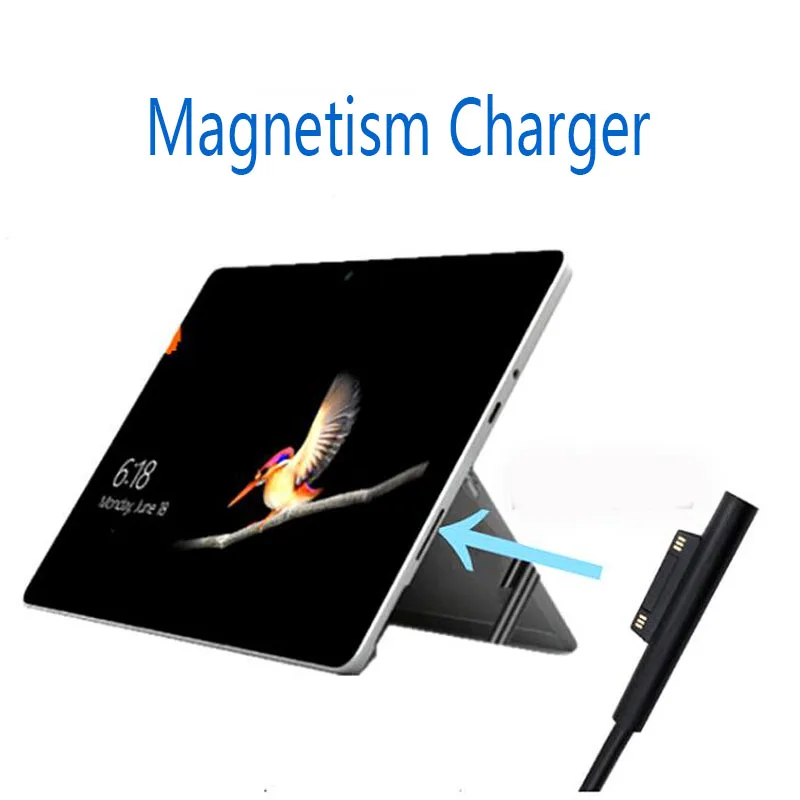 Usb tipo c pd 15v Adaptador de Carregador Conversor Cabo de Carregamento para Microsoft Surface Pro go Livro Laptop 2 - Imagem 3