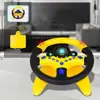 Children Steering Wheel with Light Sound Simulation Driving Education Toy Gift 1