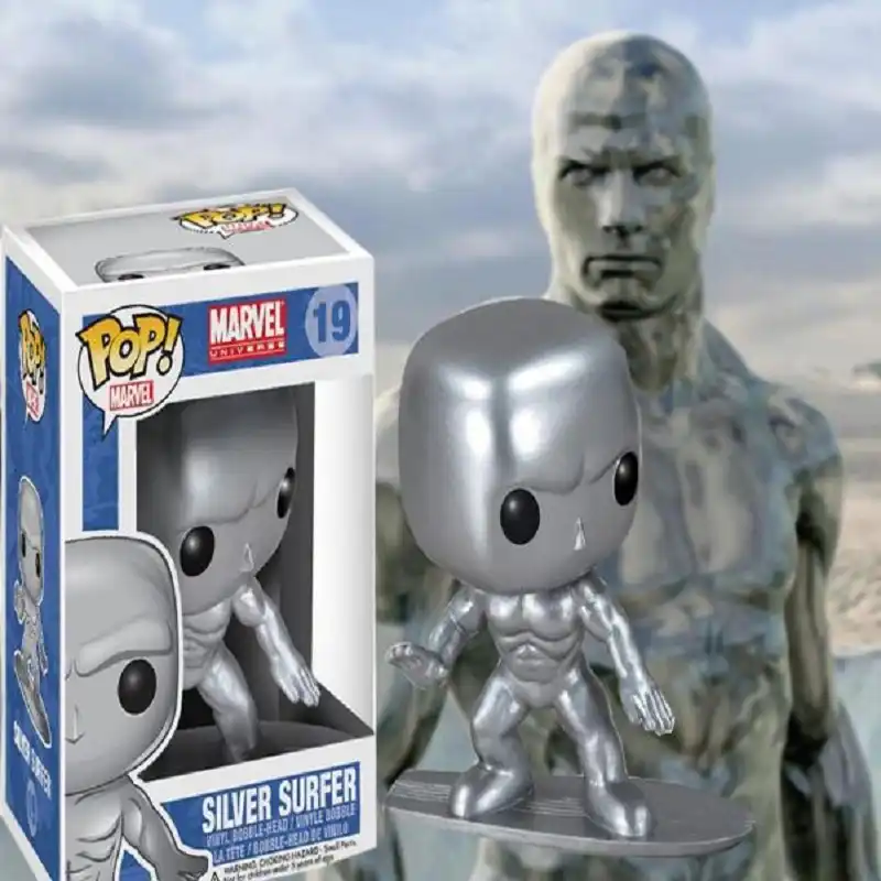 silver surfer funko pop