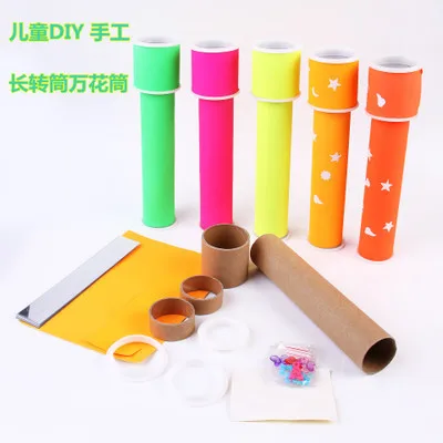 

DIY Kaleidoscope Kit Experimental Students Toy Invention Science And Technology Small Production Material Children Science Exper