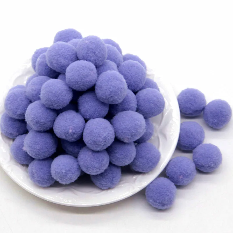 Mini Fluffy Soft Pom Poms for DIY Crafts and Decorations