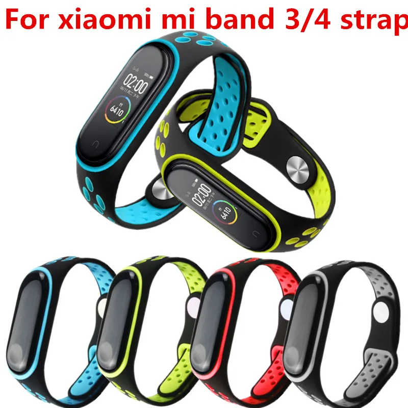 Спортивный Браслет mi Band 4, 3, ремешок на запястье для Xiaomi mi band 3, спортивный силиконовый браслет для Xiaomi mi band 3 Band 3 smart watch bracelet