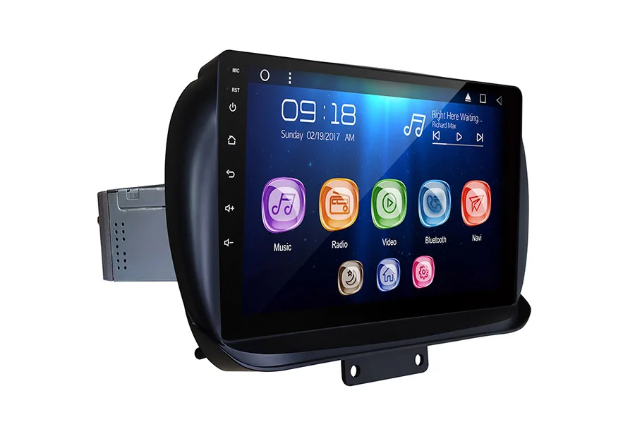 Top Allways 10.1" IPS Screen Android 9.0 Octa-core Ram 2GB Rom 32GB Car Multimedia for Fiat 500X / Tempra  2014-19 with 2.5D touch 2