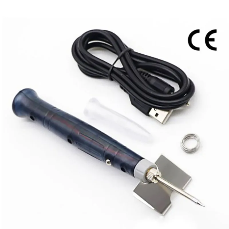 Портативный USB паяльник ручка 5 в 8 Вт мини наконечник Переключатель Электрический паяльная станция сварочное оборудование инструменты