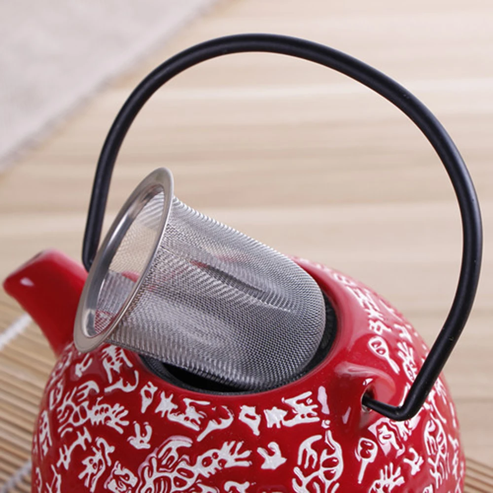 infusor reusável filtro de chá bule de