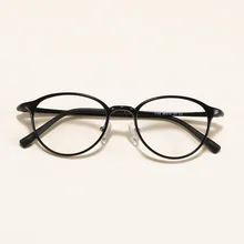 Модные японские ретро круглые вольфрамовые очки, оправа из углеродистой стали, женские винтажные очки для чтения, оптические очки для близорукости