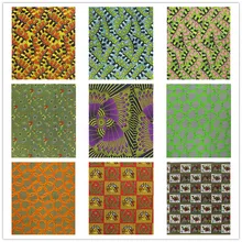 Африканская батик, восковая ткань, пагне, воск, Анкара, восковая ткань, Африканский воск, принты золотого цвета, тонкая ткань, 6 ярдов, для шитья свадебного платья