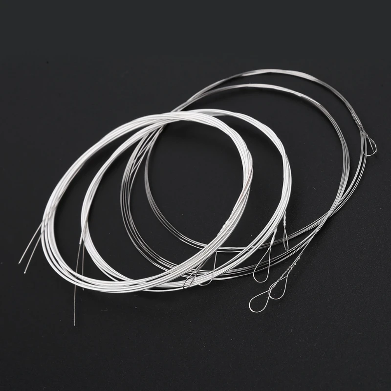 M100 Mandolin String Steel Silver Plated Copper Alloy Wound .010 .034 8pcs/set mandolin strings