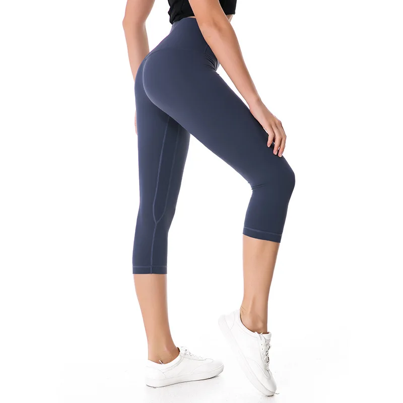 Eshtanga Woman Capris Top Quality Women Yoga High Elastic Waist Solid Skinny Stretch Leggings Size XXS-XL Free Shipping Eshtanga Woman Capris Top Quality Women Yoga High Elastic Waist Solid Skinny Stretch Leggings Size XXS-XL Free Shipping