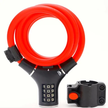 

1Pc Mini Bicycle Folding Trailer Dead Bicycle Password Lock Suitable For All Kinds Of Bikes Multicolor Optional High Quality