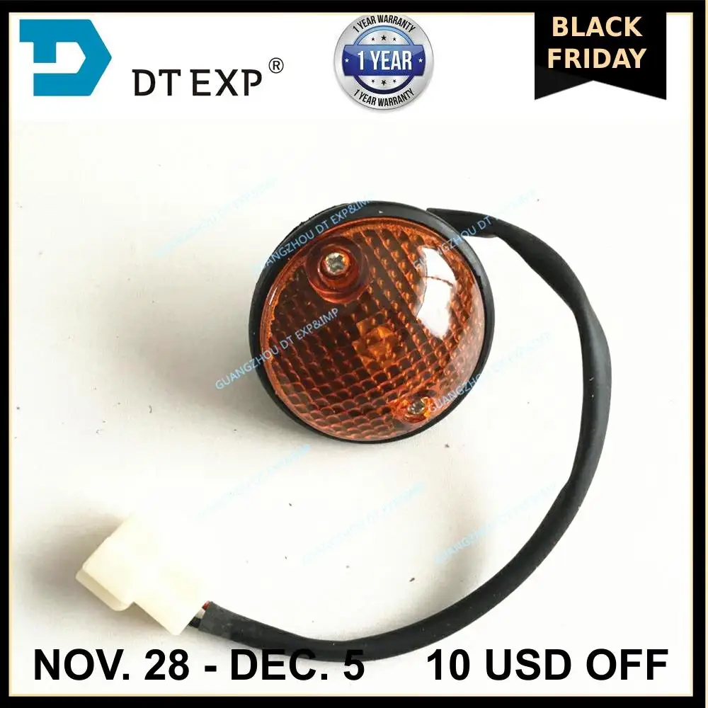Юбка светильник MB831091 214-1415 круглый желтый V32 fenderlamp для pajero боковая лампа для MONTERO fender-лампа с лампой 1989-1999