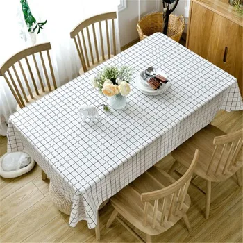 

Tablecloth Rectangle Nordic Minimalist Table Cloth Waterproof Oil-proof Anti-scald Disposable Table Cover PVC Coffee Table Mat