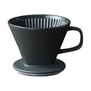 

1pc Pour Over Coffee Dripper Ceramic Coffee Dripper Cone Coffee Maker