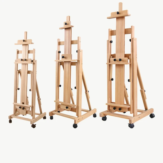 Painting Easel Caballete Pintura High Quality Wood Oil Sketch Watercolor  Drawing Easel Poster Display Stand Gallery