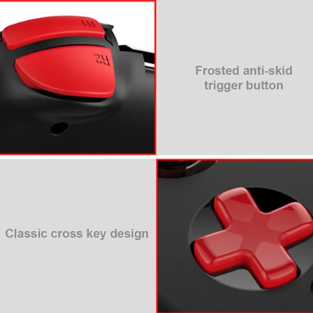 IPEGA PG-9087S Retractable Wireless Bluetooth Android IOS Direct Joystick Game Controller for PUGB Red Warrior Handle King