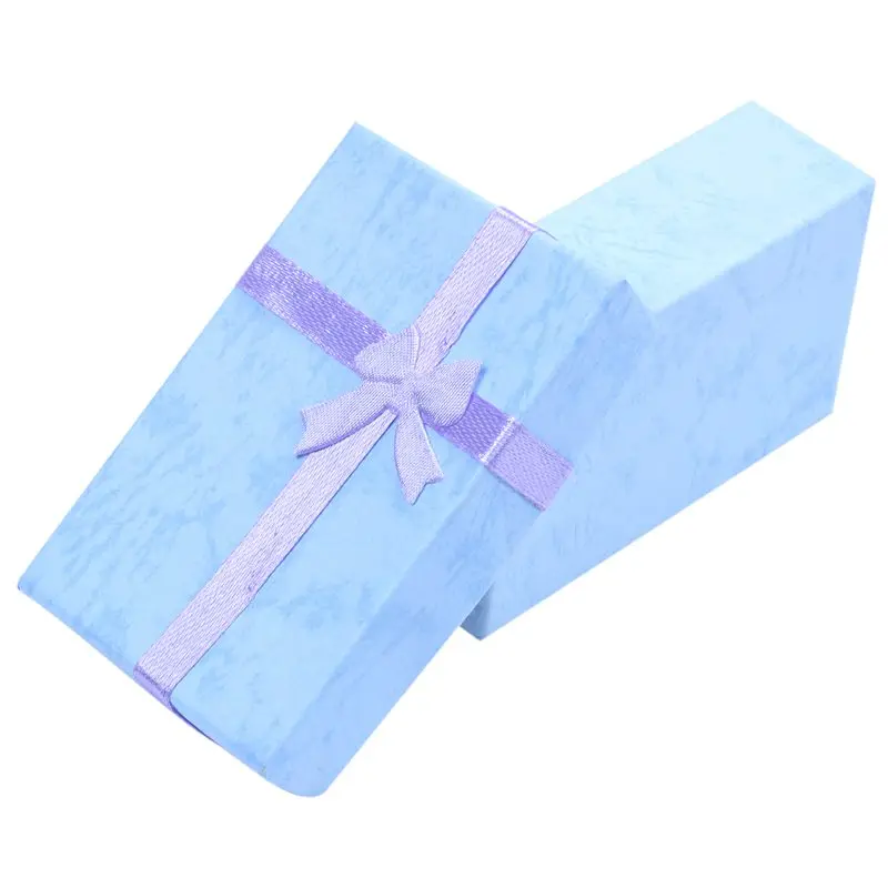 Бумажные подарочные коробки фиолетовые 2,5*8,2*5 см