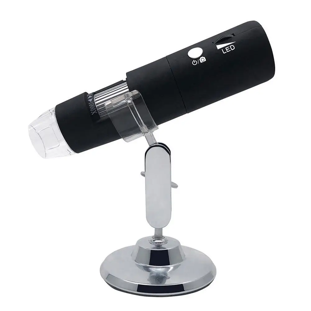 

1000x Portable Handheld WiFi Microscope Digital Microscope 8-LED 50X-1000X Magnifer for Android