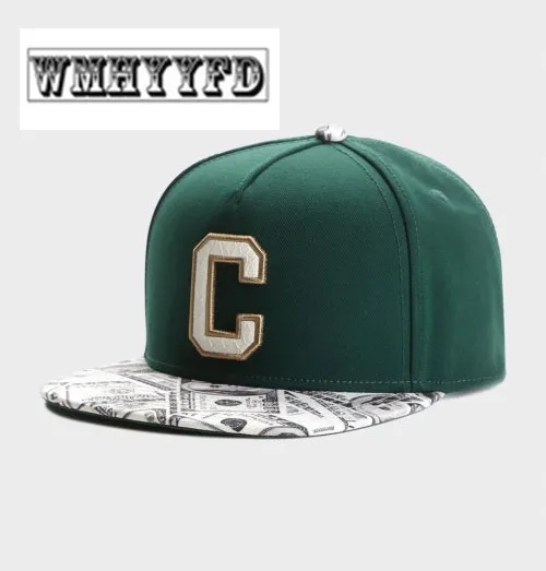 

Wmhyyfd CEE BENJAMINS Hat Letter hip hop snapback hoed Herfst voor mannen vrouwen volwassen outdoor casual zon baseball cap bone
