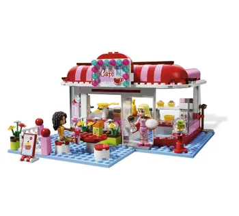 

Friends Girl Series Building Blocks Compatible lepinblock Friends City Park Cafe Coffee Shop Girl Series Kid Children Gift Toys