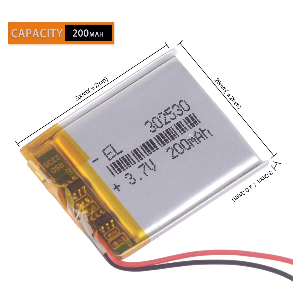 X5 - 3,7V 500 mAh Li-Po akkumulátor X5 - 3,7V 500 mAh Li-Po akkumulátor