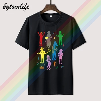 

Bojack Horseman Keith H Bojack T-shirt color pop culture keith haring simplistic art vincent adultman bojack Unisex T-shirts 261
